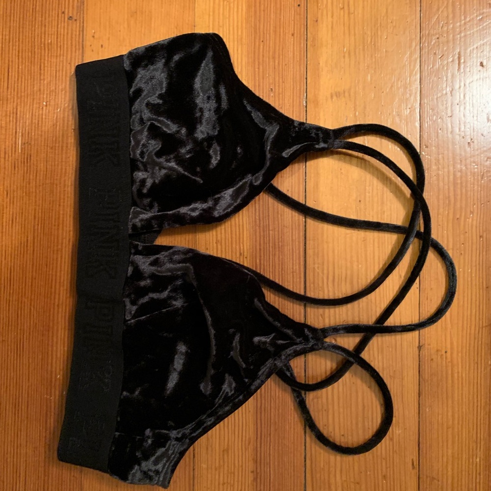 Velvet bralette